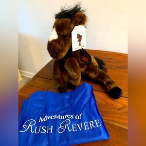 Rush Revere LIBERTY horse plush - Brand New